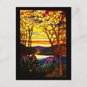 Cartes postales en verre-Tiffany 9