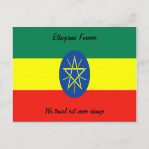 Cartes postales éthiopiennes-éthiopiens pour toujo