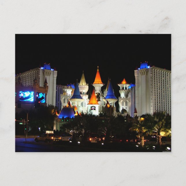 Cartes postales Excalibur Las Vegas (Devant)