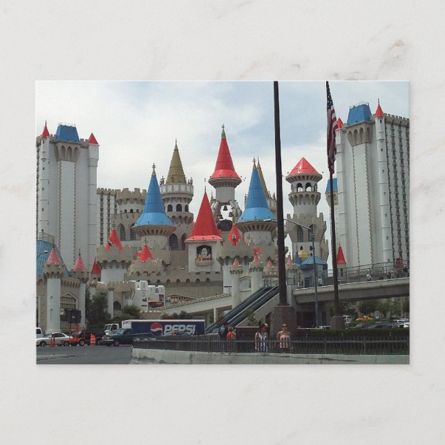 Cartes postales Excalibur Las Vegas (Devant)