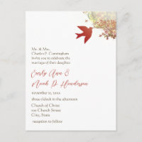 Cartes postales Faire-part de mariage bon marché