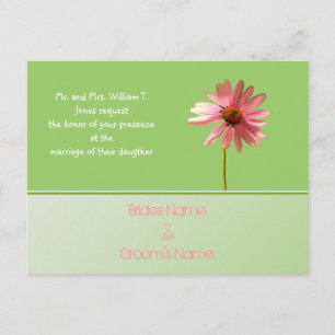 Cartes postales Faire-part de mariage bon marché