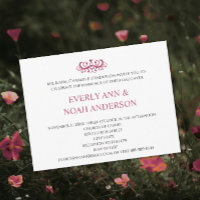 Cartes postales Faire-part de mariage bon marché