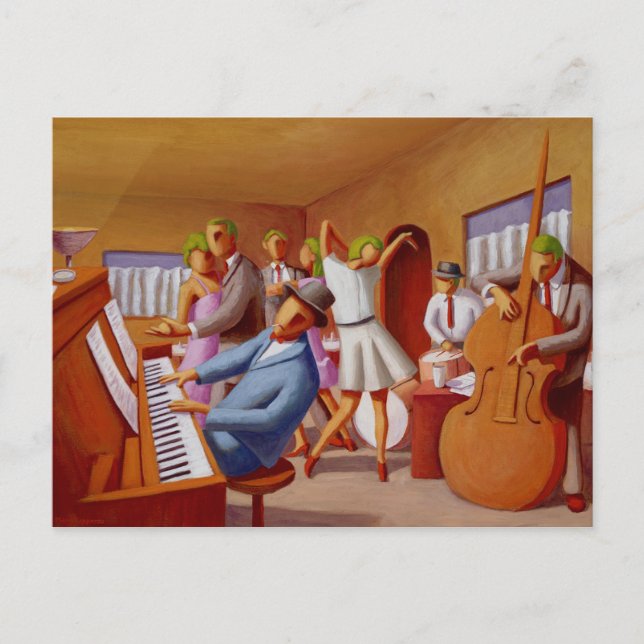 Cartes postales "Feel the Music" (Devant)