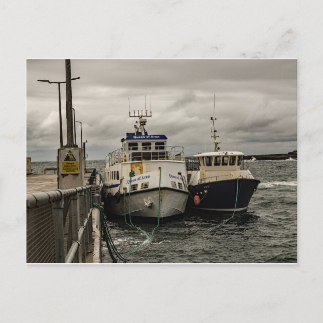 Cartes postales "Ferries à Doolin Pier" (Devant)
