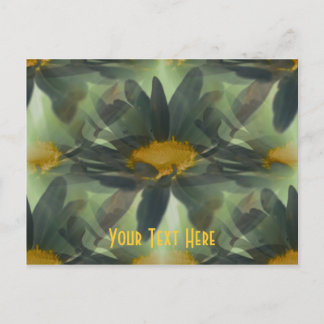 Cartes postales florales personnalisables