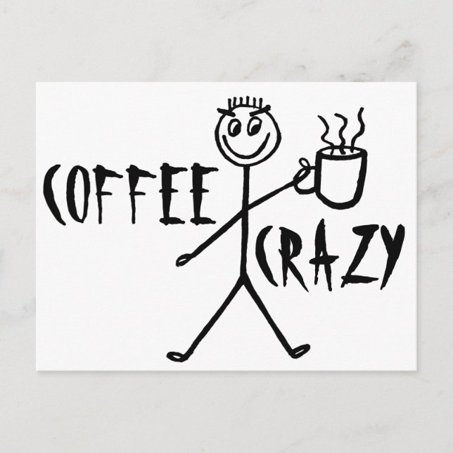 Cartes postales folles de café (Devant)