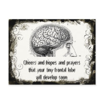 Cartes postales Frontal Lobe Haiku