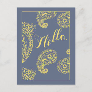 CARTES POSTALES Grises et Jaunes pour les électeur