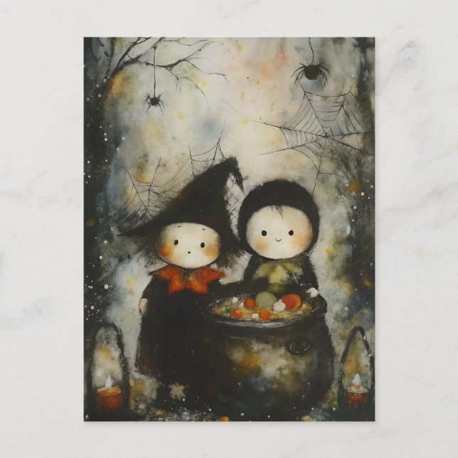 Cartes postales Halloween (Devant)