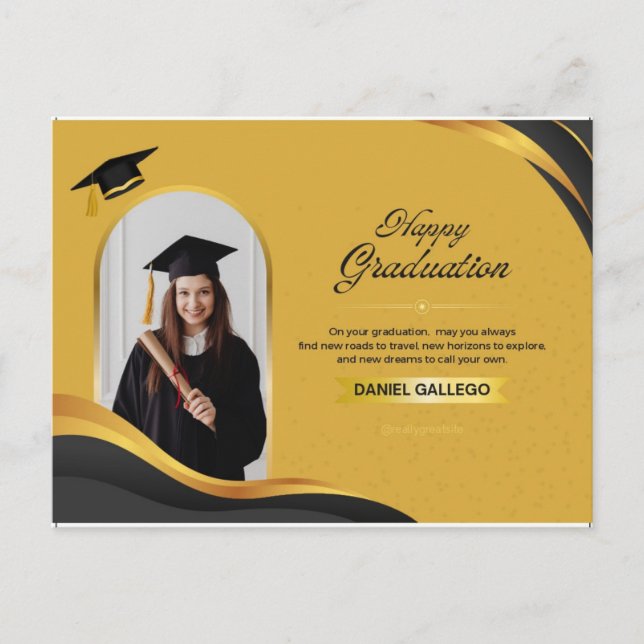 Cartes postales Happy Graeducation (Devant)
