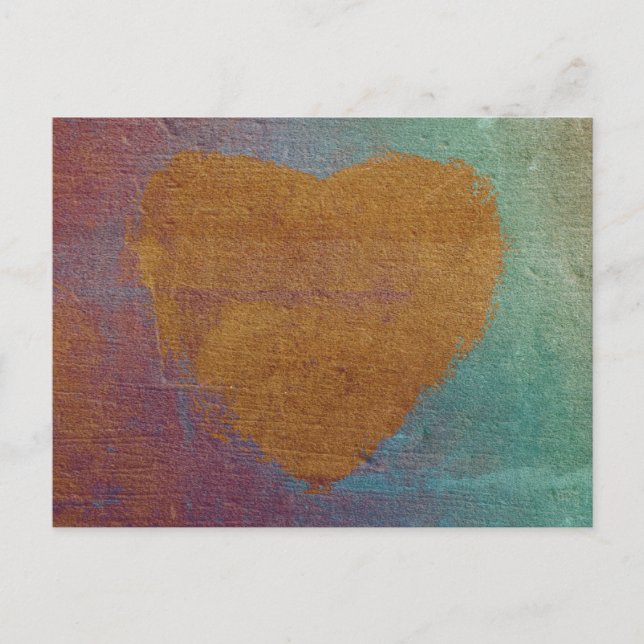 Cartes postales Heart Expression Art (Devant)