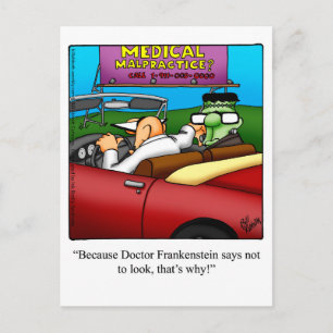 Cartes postales humoristiques d'Halloween "Spectic