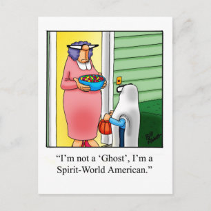 Cartes Postales Humour Halloween "Spectickles"