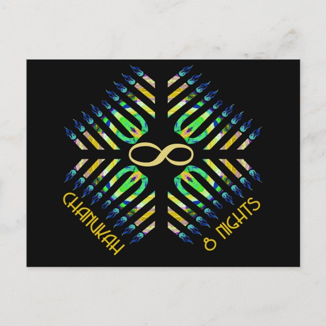 Cartes postales Infinity 8 Nights (Devant)