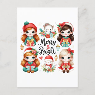 Cartes postales Joyeuses et brillantes