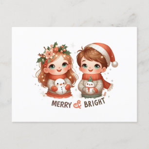 Cartes postales Joyeuses et brillantes