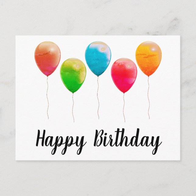 Cartes postales joyeux anniversaire (Devant)