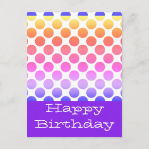 Cartes postales joyeux anniversaire