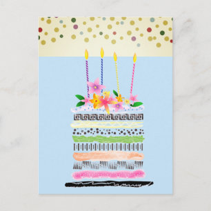 Cartes postales joyeux anniversaire
