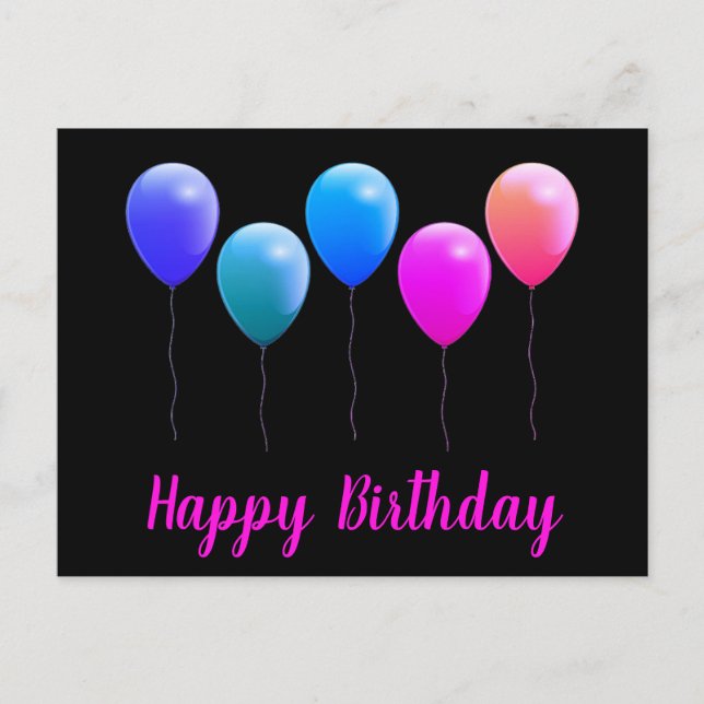 Cartes postales joyeux anniversaire (Devant)