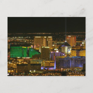Cartes postales Las Vegas Strip Aerial View