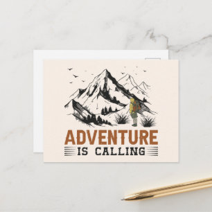 Cartes postales "L'Aventure Vous Appelle"