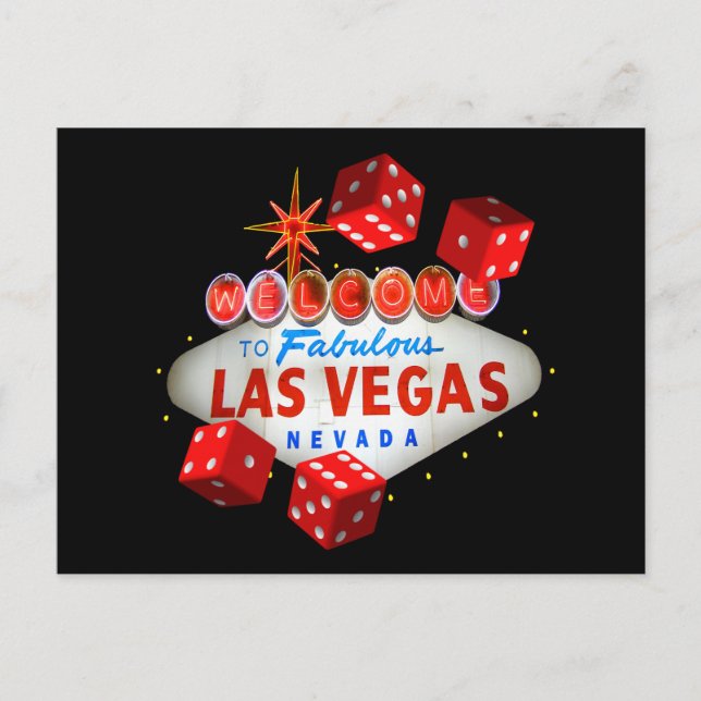 Cartes postales Lucky Dice Players (Devant)