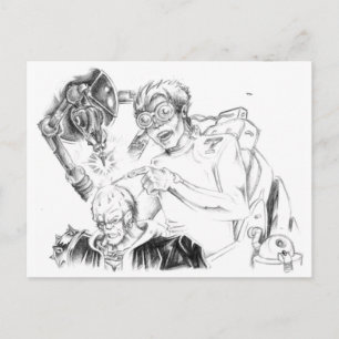 Cartes postales Mad Skillustrator