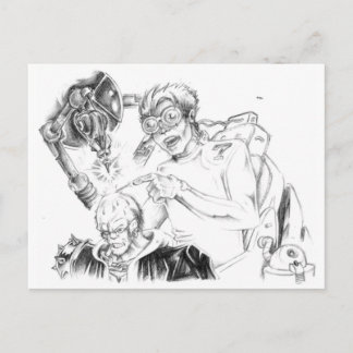 Cartes postales Mad Skillustrator