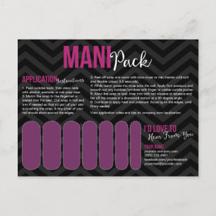 Cartes postales Mani Pack