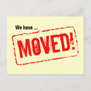 Cartes postales mobiles avec la conception rouge