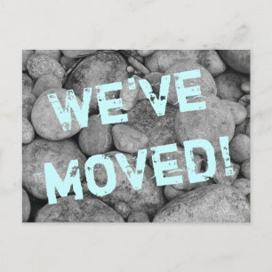 Cartes postales mobiles en pierre de galets pour l