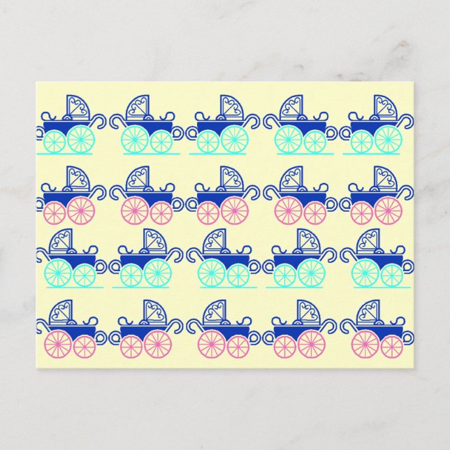 Cartes postales Motif Buggy de style vintage pour  (Devant)