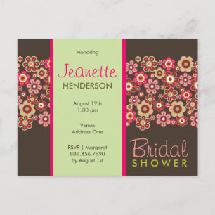 Cartes postales Motif Daisies de bonbons