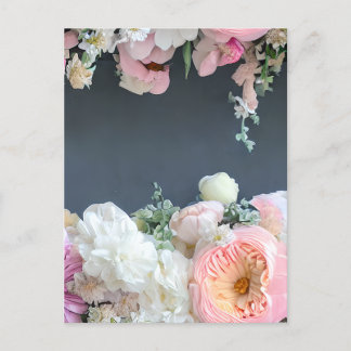 Cartes postales Motif Watercolor Blooms
