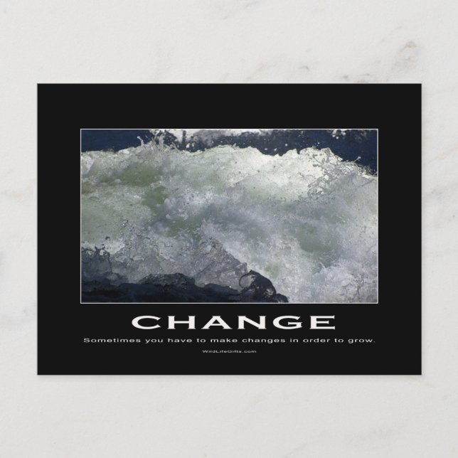 Cartes Postales Motivationnelles De L'Eau De Roula (Devant)