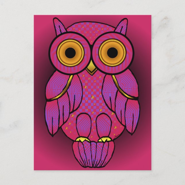 Cartes postales My$t Owl Dusk (Devant)