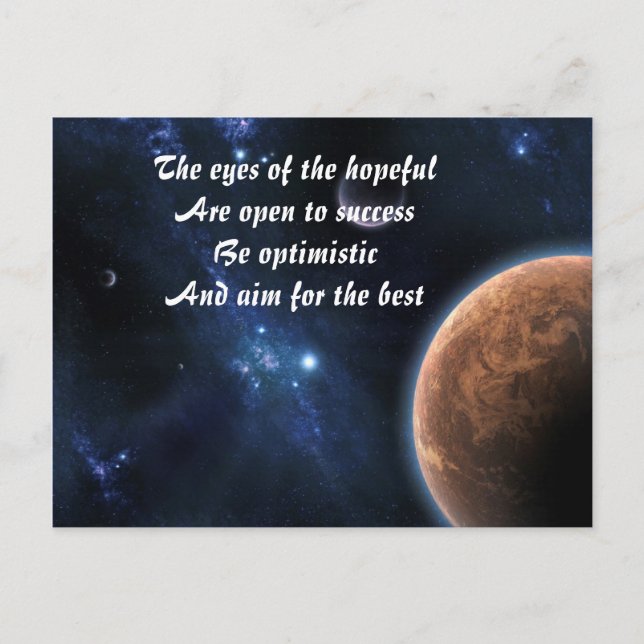 Cartes postales optimistes (Devant)
