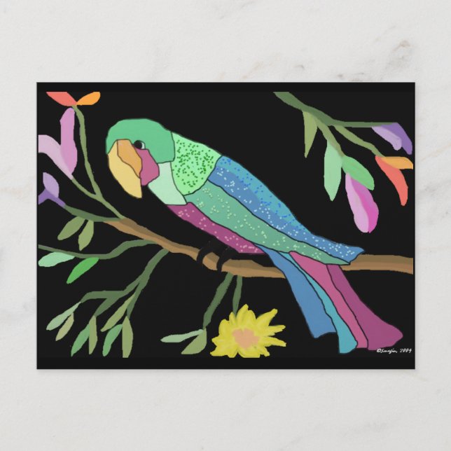 Cartes postales paradisiaques tropicales (Devant)