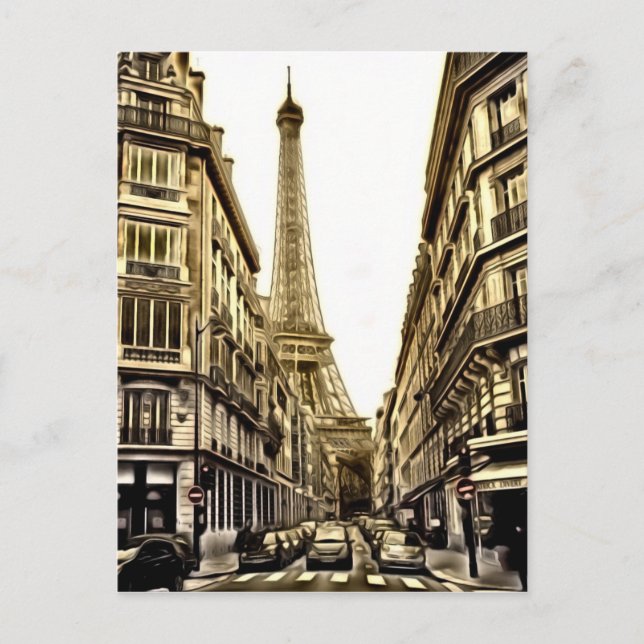Cartes postales Paris - Tour Eiffel (Devant)