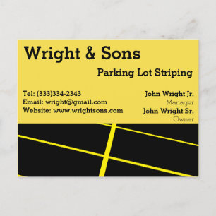 Cartes postales Parking strié