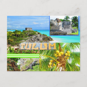 CARTES POSTALES PERSONNALISÉES- CANCUN COLLAGE 4