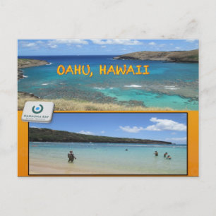 CARTES POSTALES PERSONNALISÉES - COLLAGE HAWAII# 1
