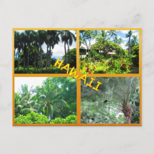 CARTES POSTALES PERSONNALISÉES - COLLAGE HAWAII# 2