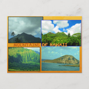 CARTES POSTALES PERSONNALISÉES - COLLAGE HAWAII# 2