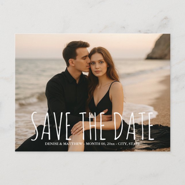 Cartes postales personnalisées pour annoncer la da (Devant)