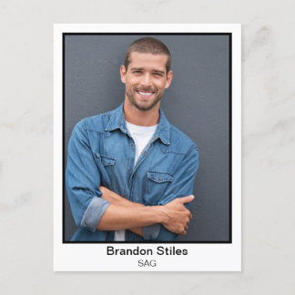 Cartes postales personnalisées pour les acteurs