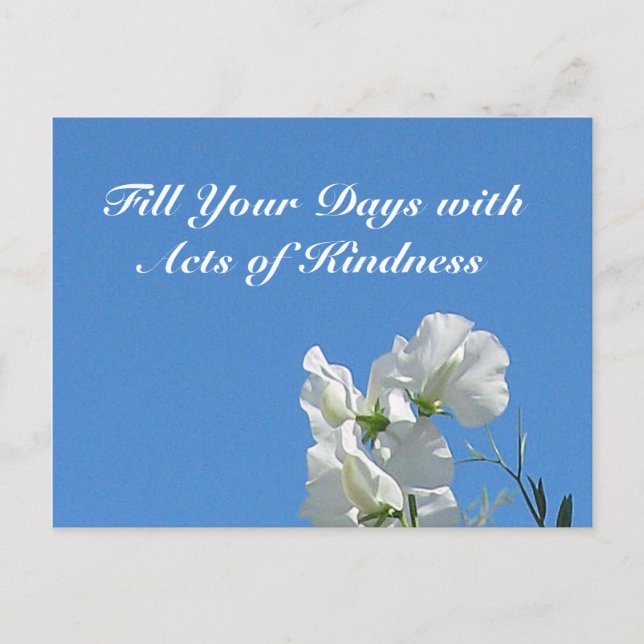 Cartes postales Petits pois de la gentillesse (Devant)