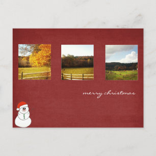 cartes postales photo de noël instagram
